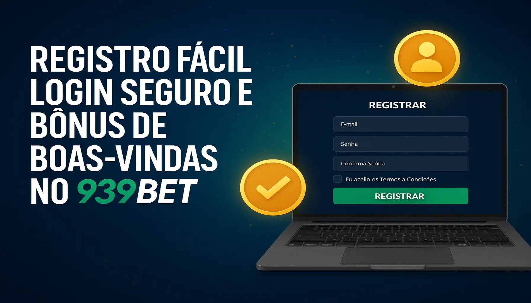 Não Perca tempo, o rRgistro na site 939BET